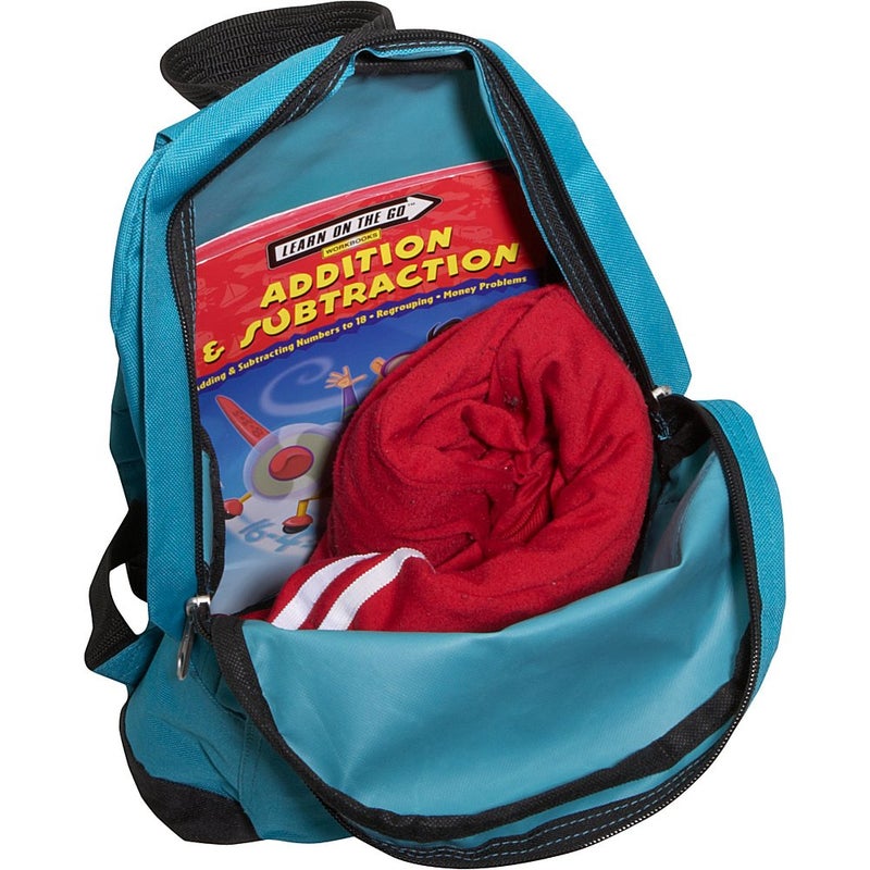 Everest Small Backpack, Red, One Size - Image 2